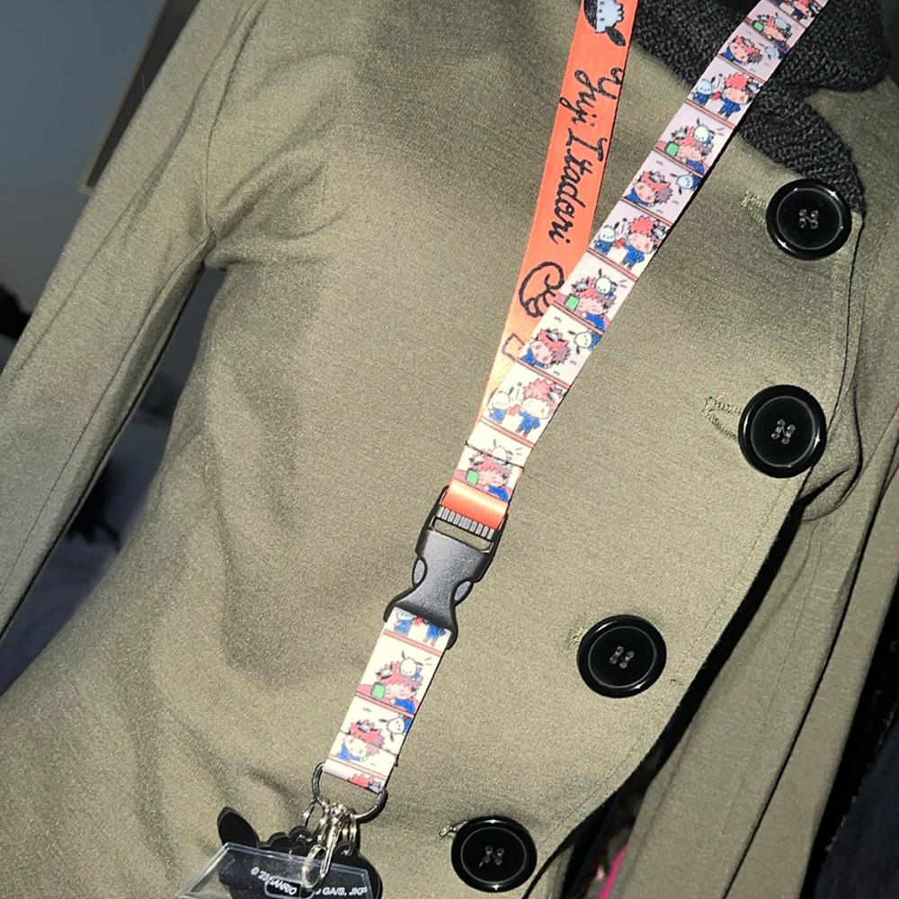 Jujutsu Kaisen X Pochacco Collab lanyard